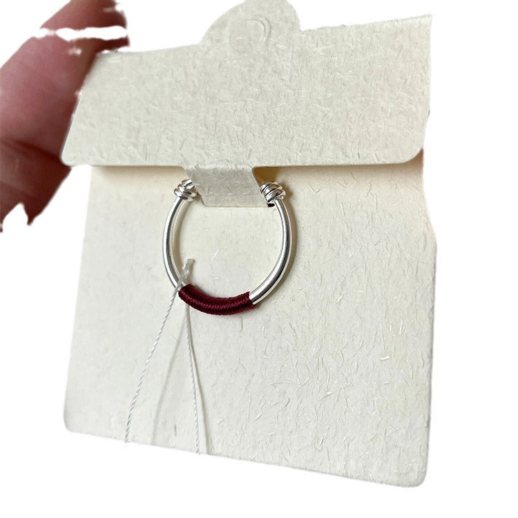 Women's Rope Simple Chinese Advanced Sense Tail Rings