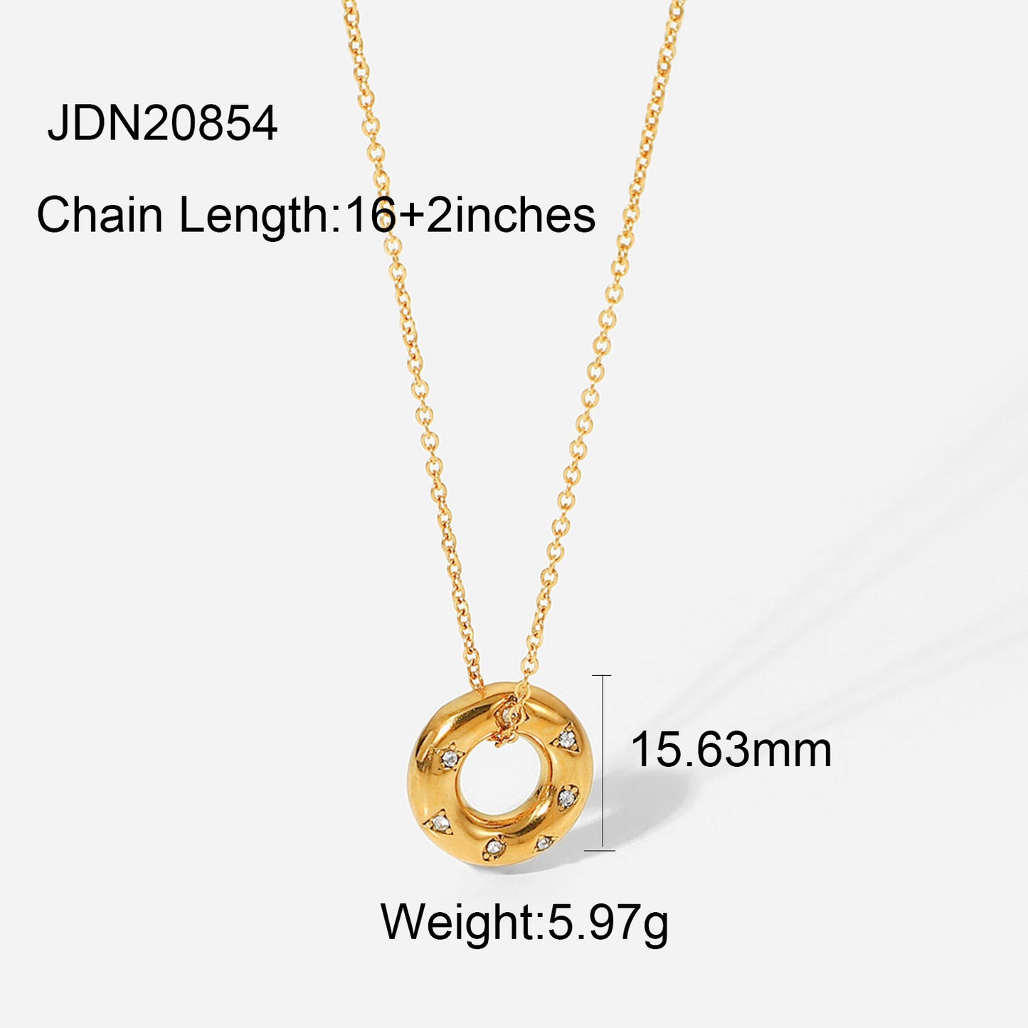 Women's Steel Vintage Natural Stone Neck Accessories Necklaces