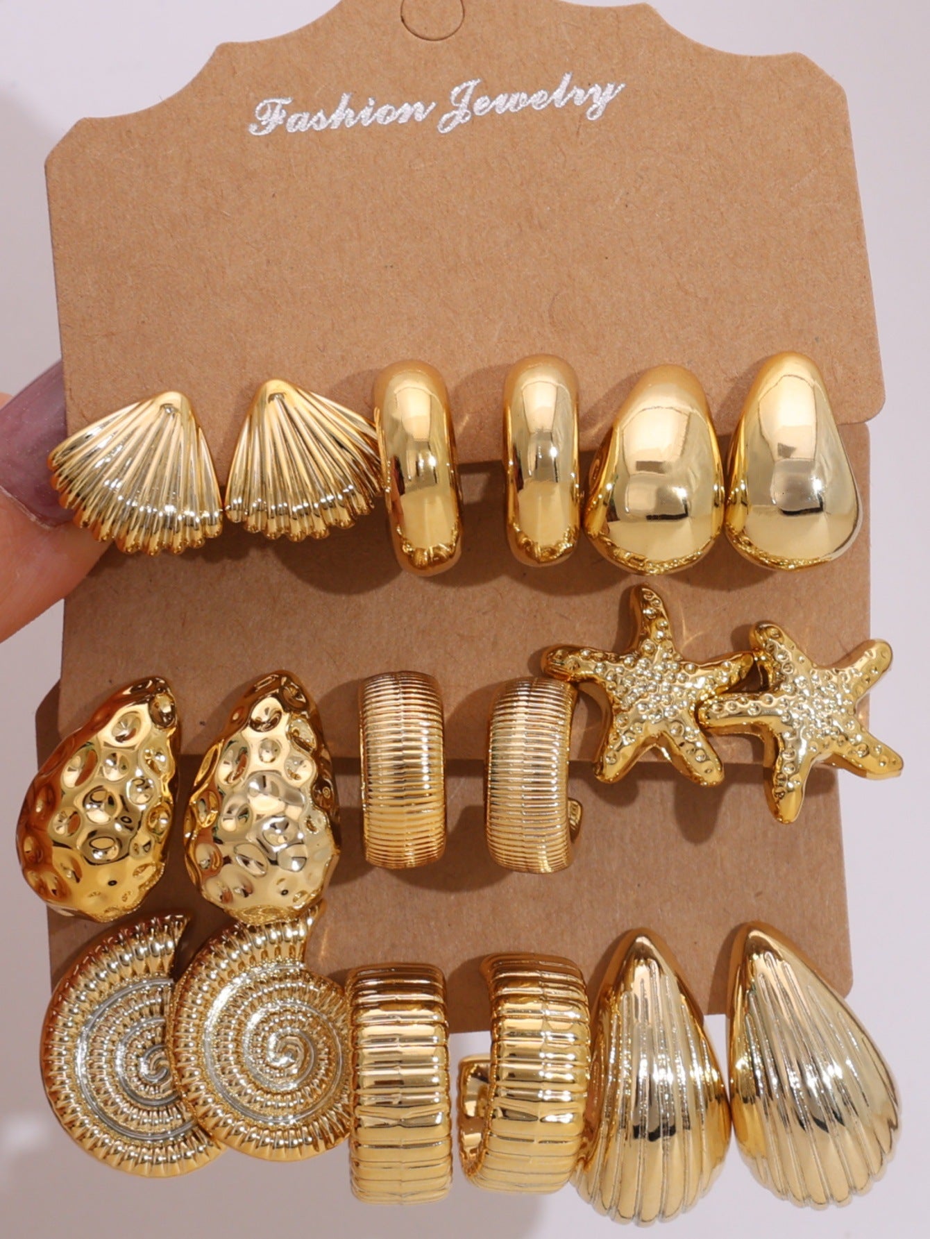 Irregular Flower Personalized Minority Fashionable Simple High-grade Rings