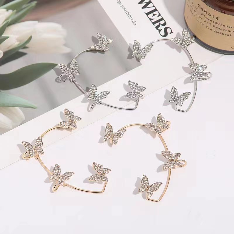 Ear Hook Clip One Without Pierced Senior Tassel Earrings