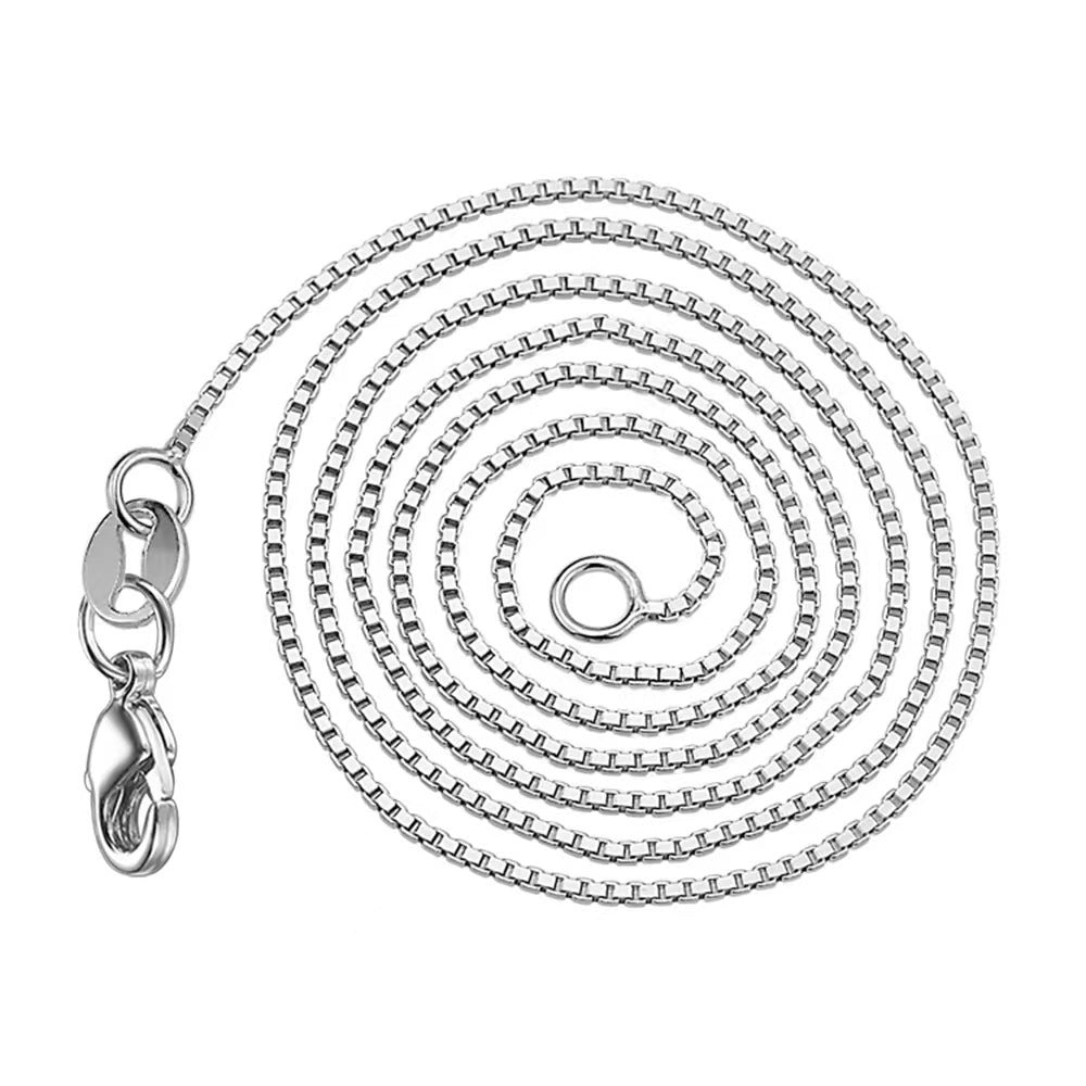 Box Chain Female Gold-plated Plus Extension Necklace