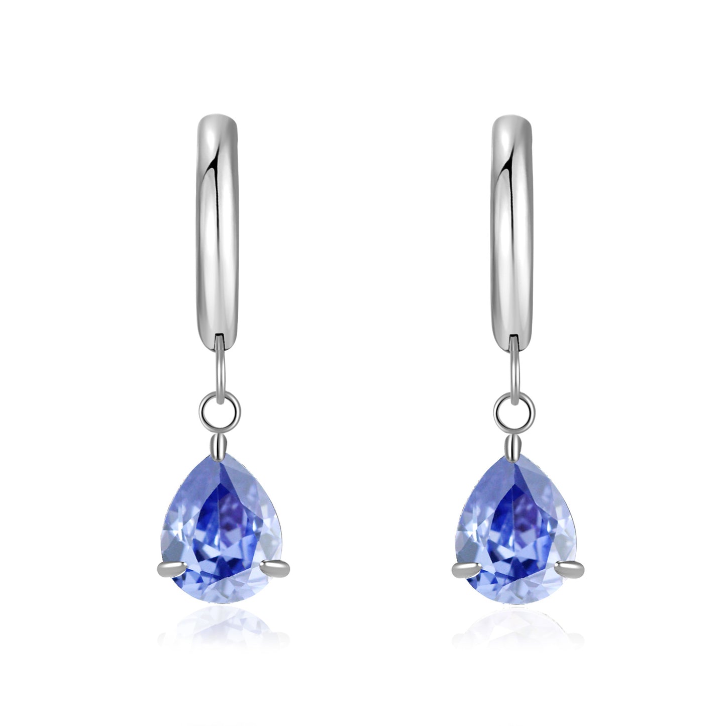 Titanium Steel Zircon Coil Small Ear Earrings