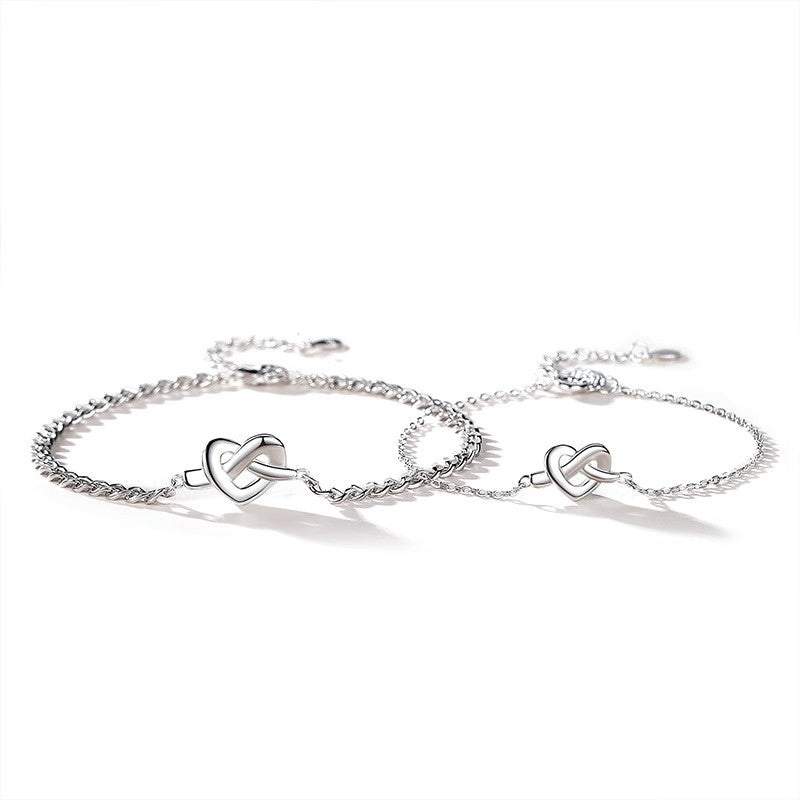 Knot Couple Cold Wind Interwoven Love Bracelets