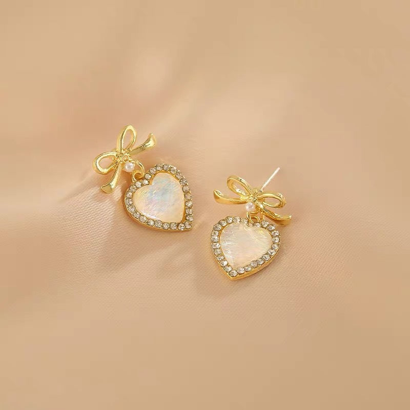 Women's Niche High-grade Sier Needle Elegant Eardrops Earrings