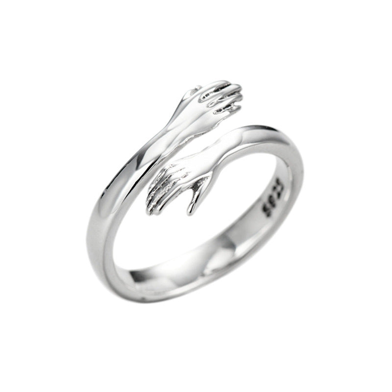 Women's & Men's Couple One Pair Open Simple Imitation Rings