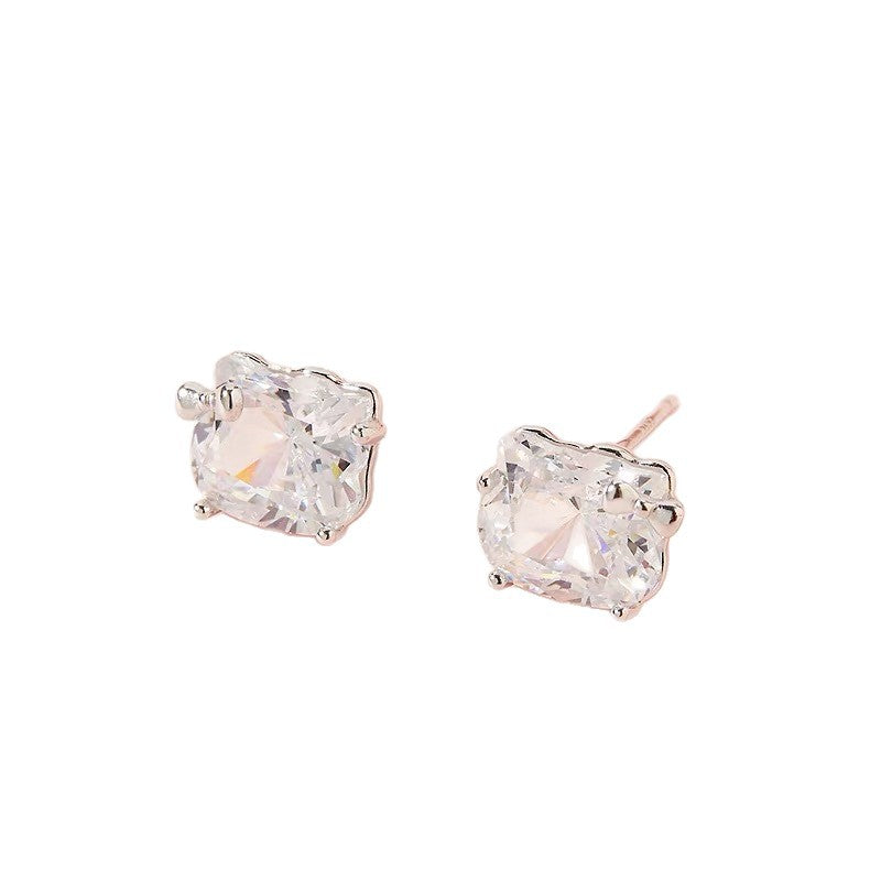 Shiny Sweet Simple Elegant Personality High Sense Stud Earrings