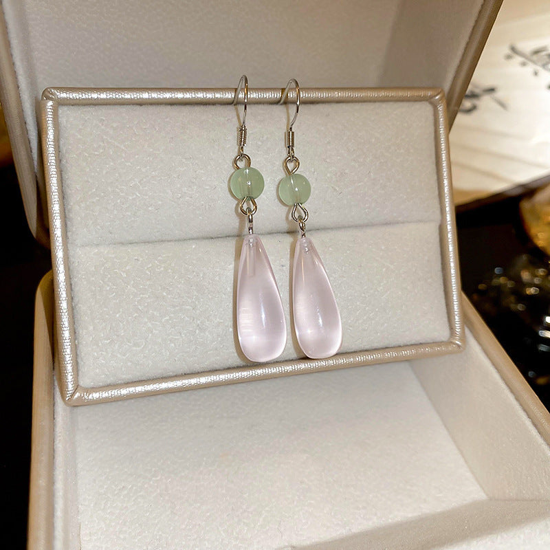 Women's Pearl Light Luxury Elegant Versatile High-grade National Earrings