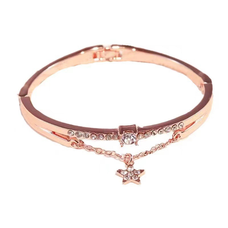 Fashion Bangle Stylish Simple Versatile Watch Bracelets