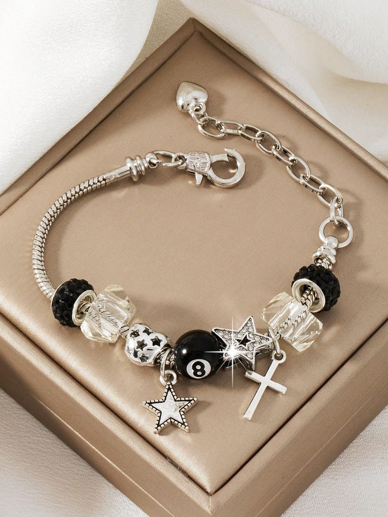 Women's Acrylic Cherry Alloy Leopard Sieve Twin Necklaces