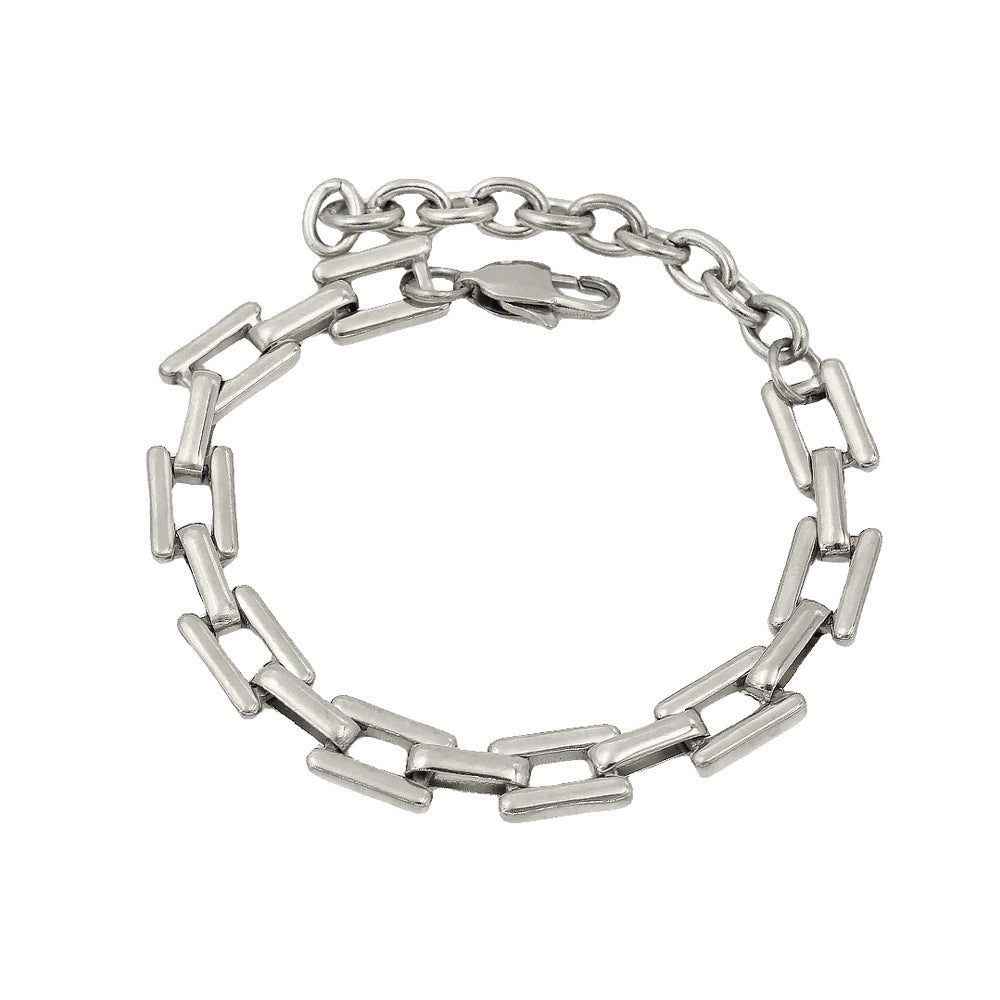 Trendy Stainless Gold Handmade Chain Waterproof Jewelry Set