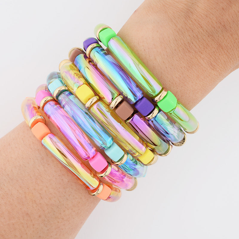 Elegant Fashion Classic Women's Acrylic Elbow Bracelet