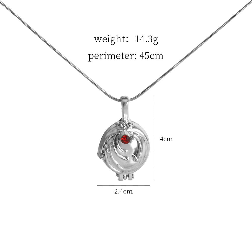 Vampire Diaries Verbena Retro Short Couple Necklace