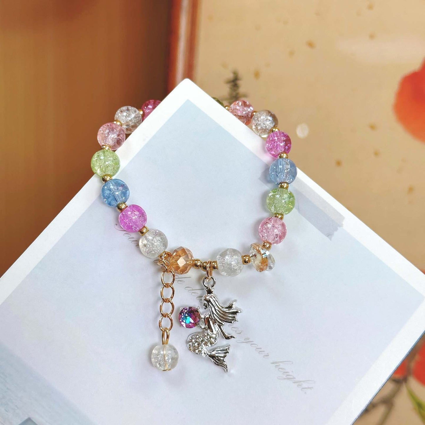 Korean Princess Female Hot Flower Beaded Bracelets