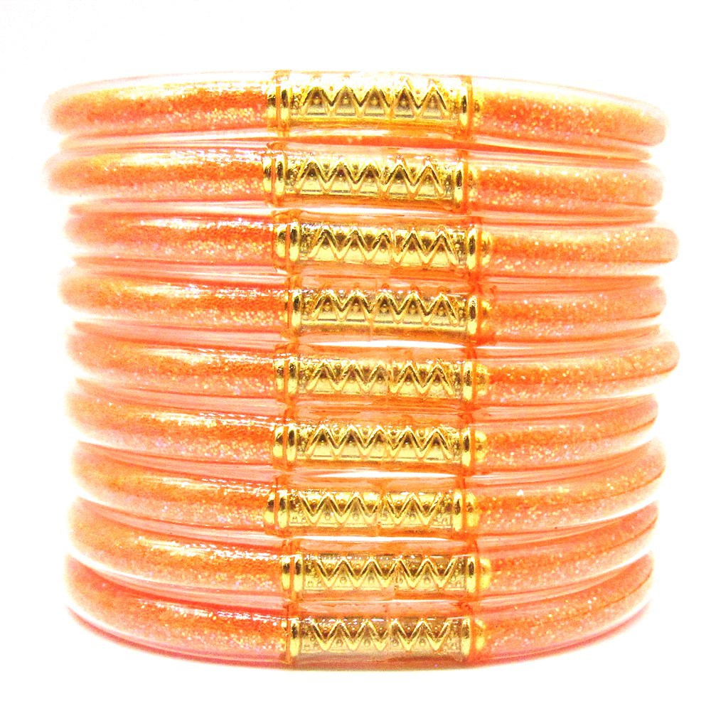 Women's Powder Combination Of Three Shiny Candy Color Bracelet