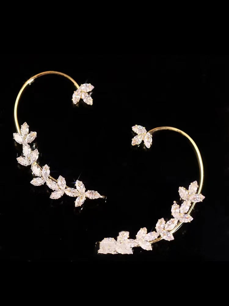 Ear Hook Clip One Without Pierced Senior Tassel Earrings
