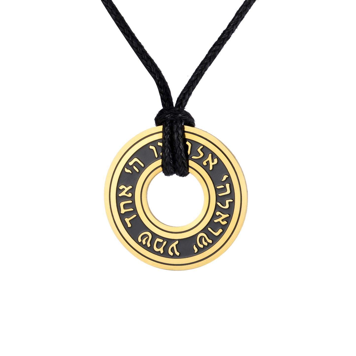 Retro Titanium Steel Cut Blackened Stainless Runic Letter Hollow Leather Necklaces
