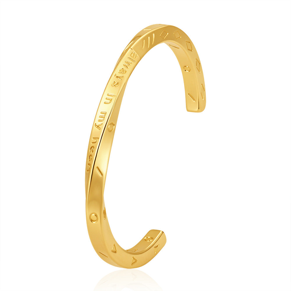 Classic Geometric Layered Retro Simple Female Bracelet