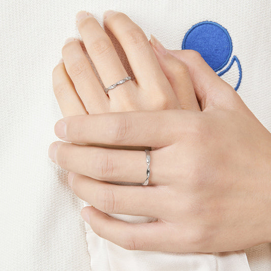 Women's & Men's Mobius Strip Couple Design Advanced Version Rings