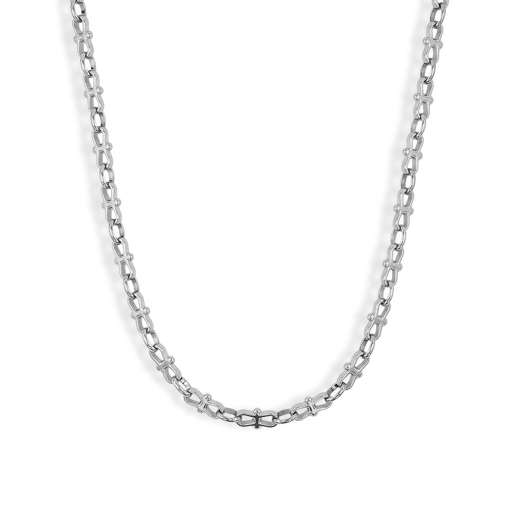 Trendy Stainless Gold Handmade Chain Waterproof Jewelry Set