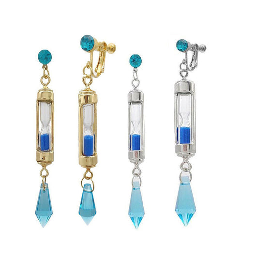 Notes Hourglass Peripheral Creative Crystal Quicksand Ear Clip