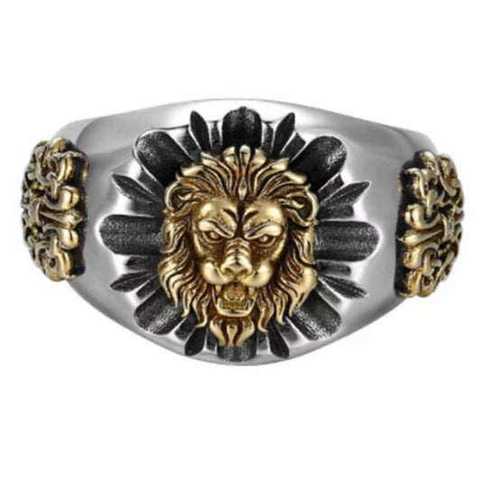 Men's Retro Simple Punk Hip Hop Disco Dancing Personality Rings