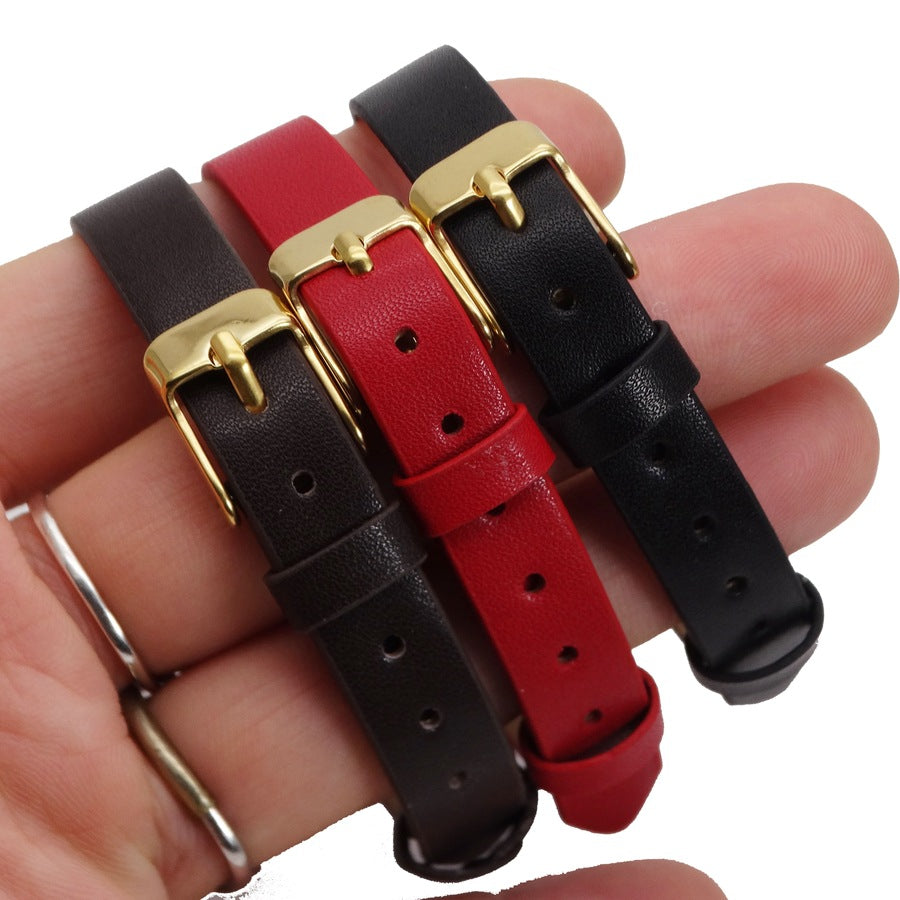 Women's & Men's Width Strap Red Rope Fashion Simple Belts