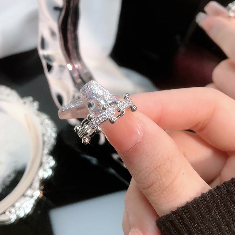 Minimalist Heart Geometric Simple Open Design Bracelets