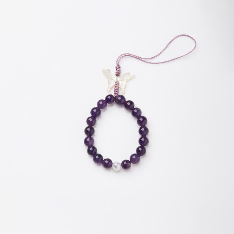 Fire Lucky Female Amethyst Ghost Design Bracelets