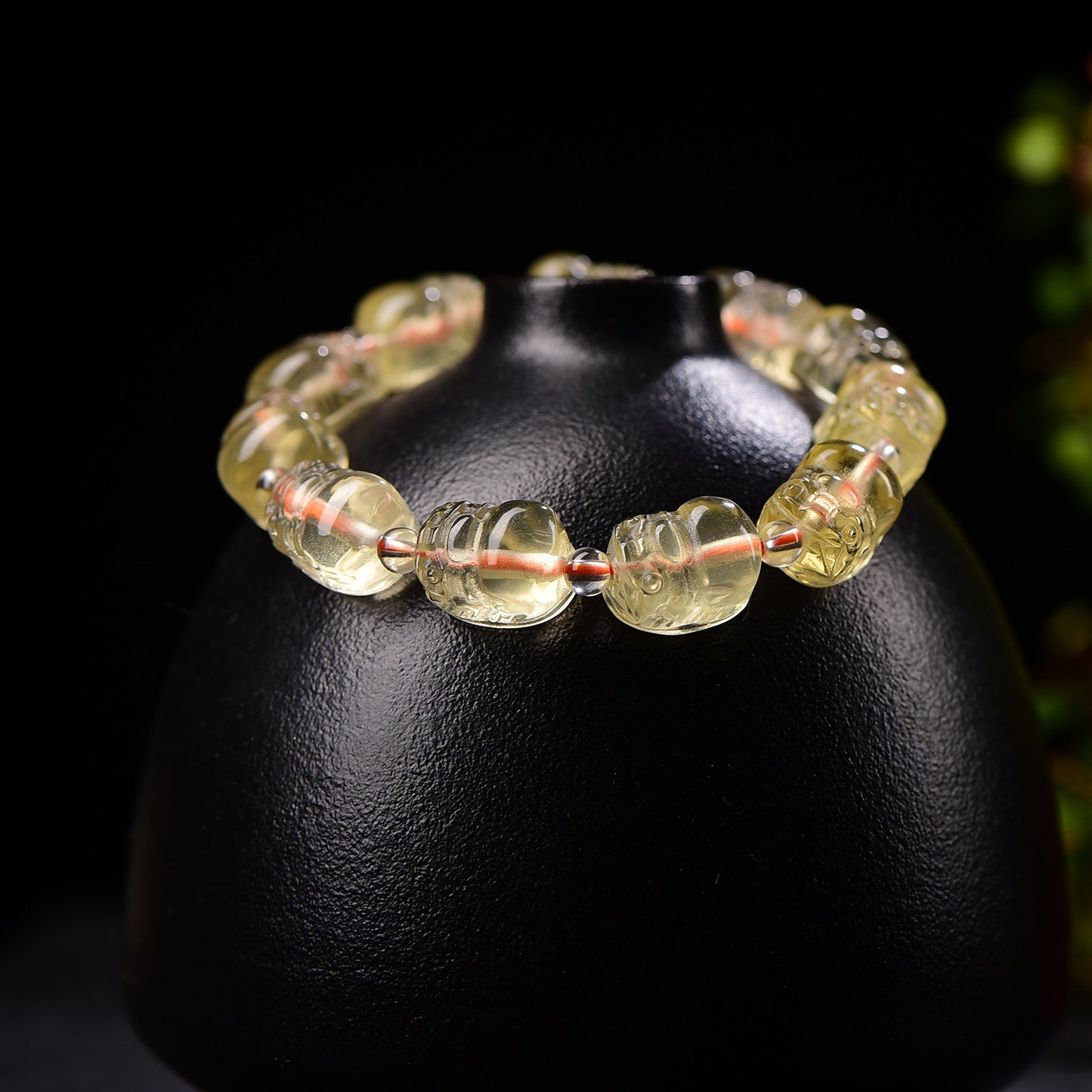 Live Broadcast Supplies Natural Citrine Small Pi Bracelets