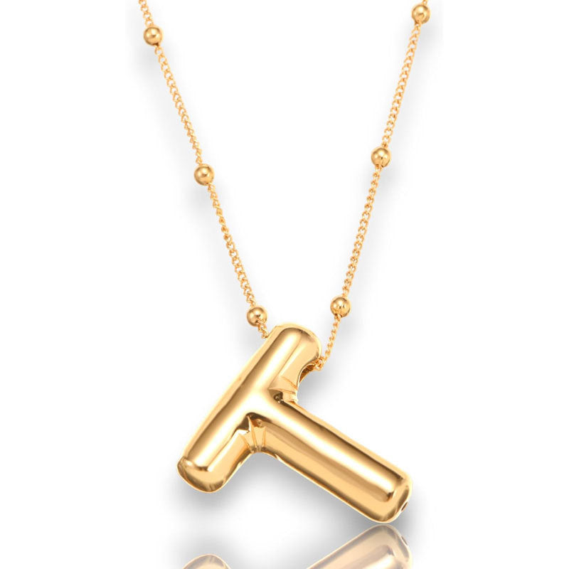 Glossy Letter Copper Popular Accessory Exquisite Necklaces