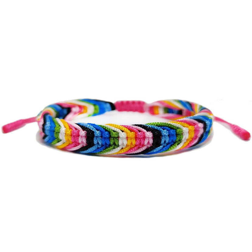 Hand Woven Rope Flag Color Matching Bracelets