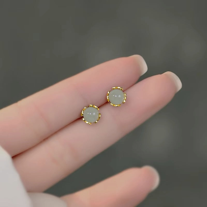 Women's Niche High-grade Sier Needle Elegant Eardrops Earrings