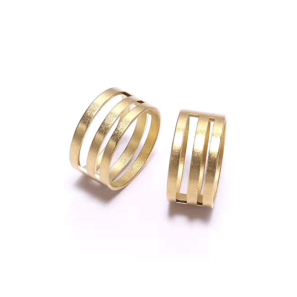 Unique Handmade Tool Broken Copper Parts Ring