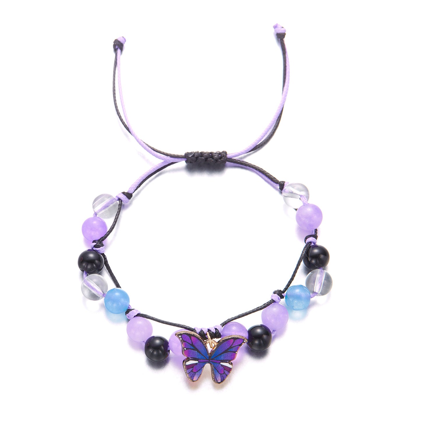 Fashion Painting Oil Design Butterfly Color Bracelets