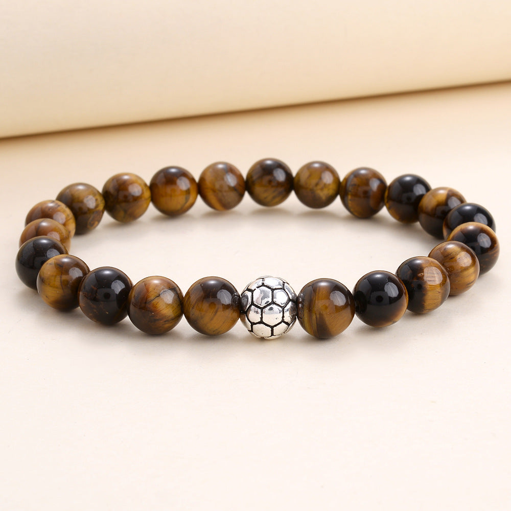 Popular Tigereye Agate Volcano Emperor Stone Bracelets
