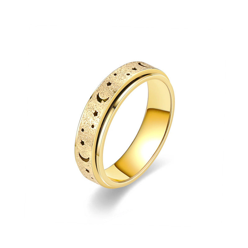 Turn To Hollow Rotating Decompression Popular Ring
