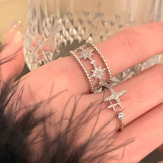 Gentle Niche Temperament Everyday Joker Commuter Rings