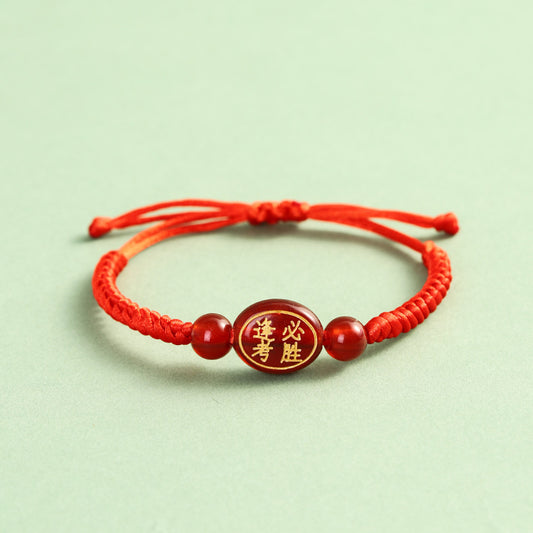 Chinese College Entrance Examination Gold List Title Ashore Blessing Bracelets