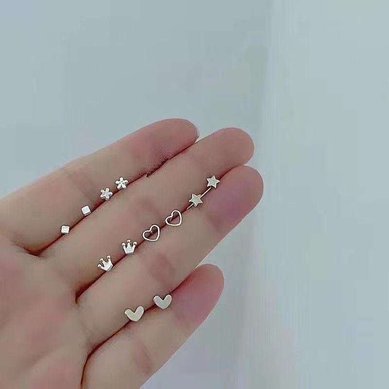 Women's Small Week Suit Combination Trendy Refined Earrings