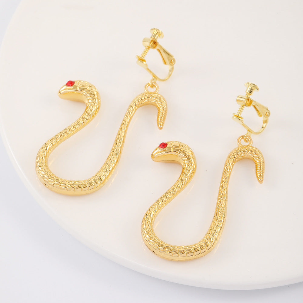 Peripheral Snake Zinc Alloy Fashion Personality Snake-shaped Rings