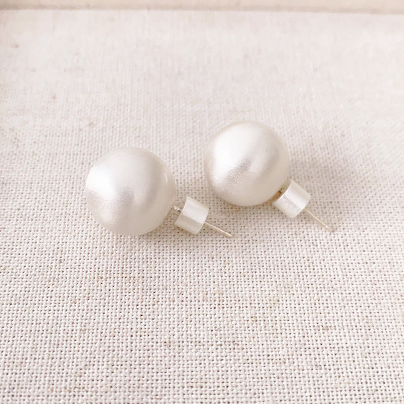 Women's Ball Sier Needle Cold Style Niche Earrings