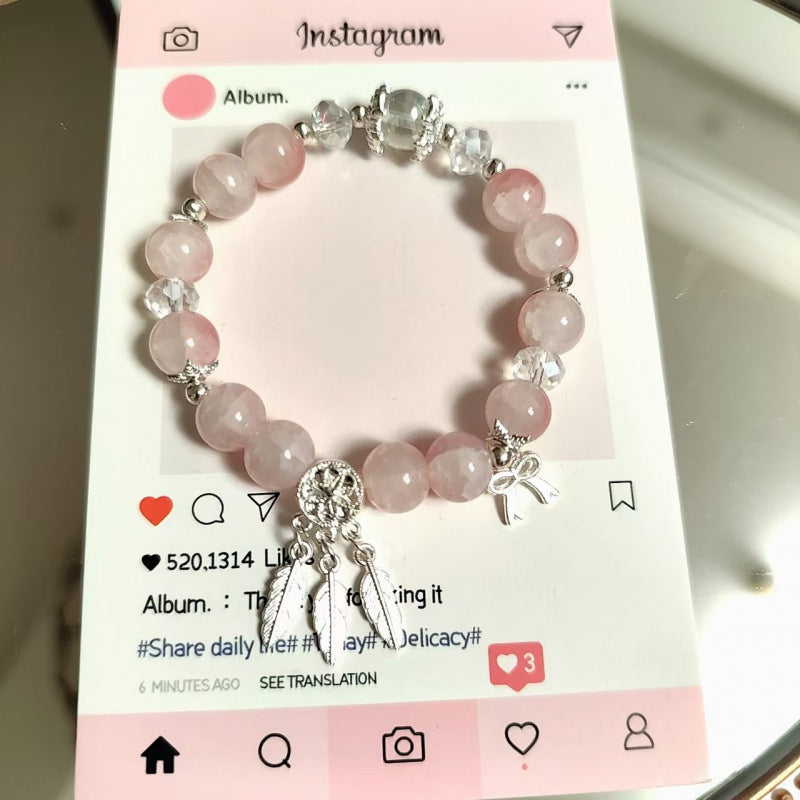 Moon Glazed Female Design Simple High Sense Versatile Bracelet