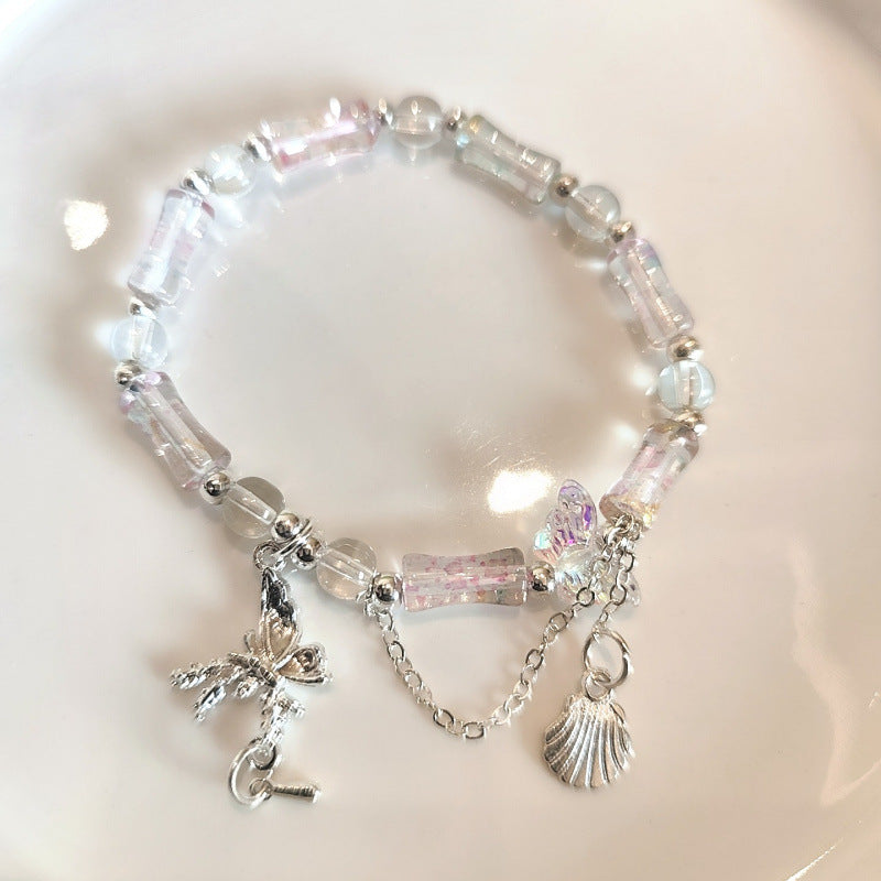Moon Glazed Female Design Simple High Sense Versatile Bracelet