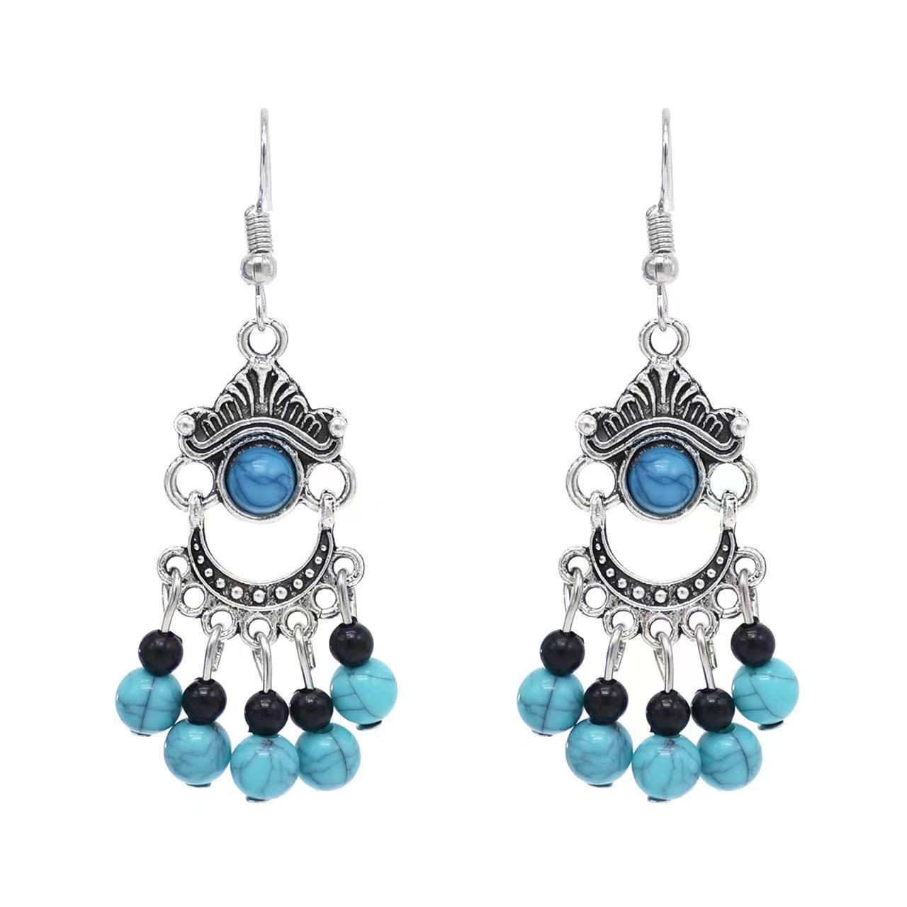 Style Vintage Fashion Bohemian Long Tassel Earrings