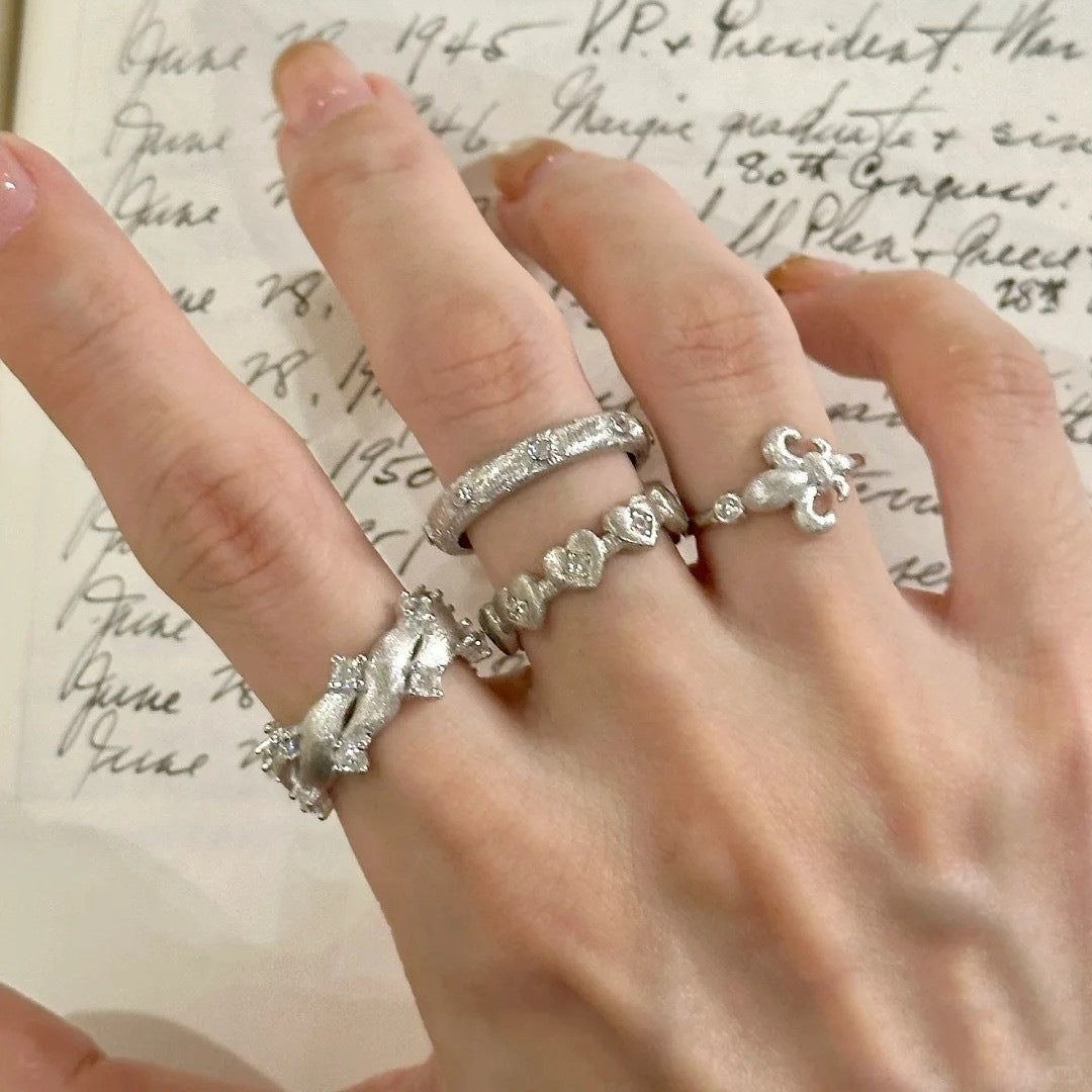 Hip Hop Open Antique Style Index Ring