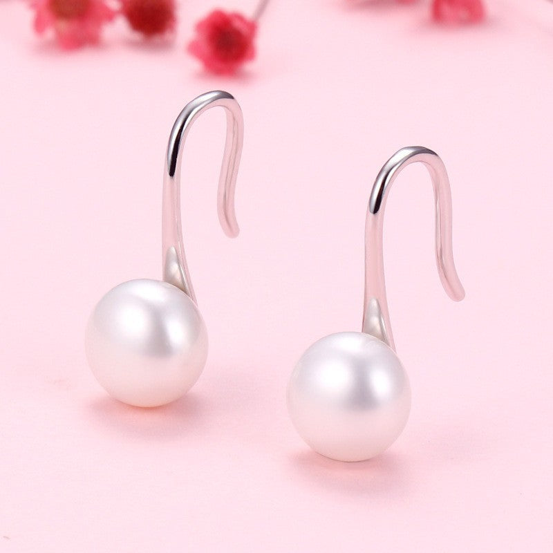 Women's Free Sier Ear High Heels Korean Style Refined Earrings