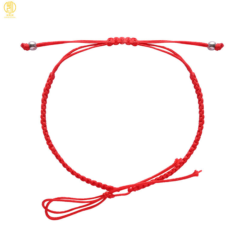 Life Carrying Strap Flat Knot Ethnic Style Hand-woven Bracelets