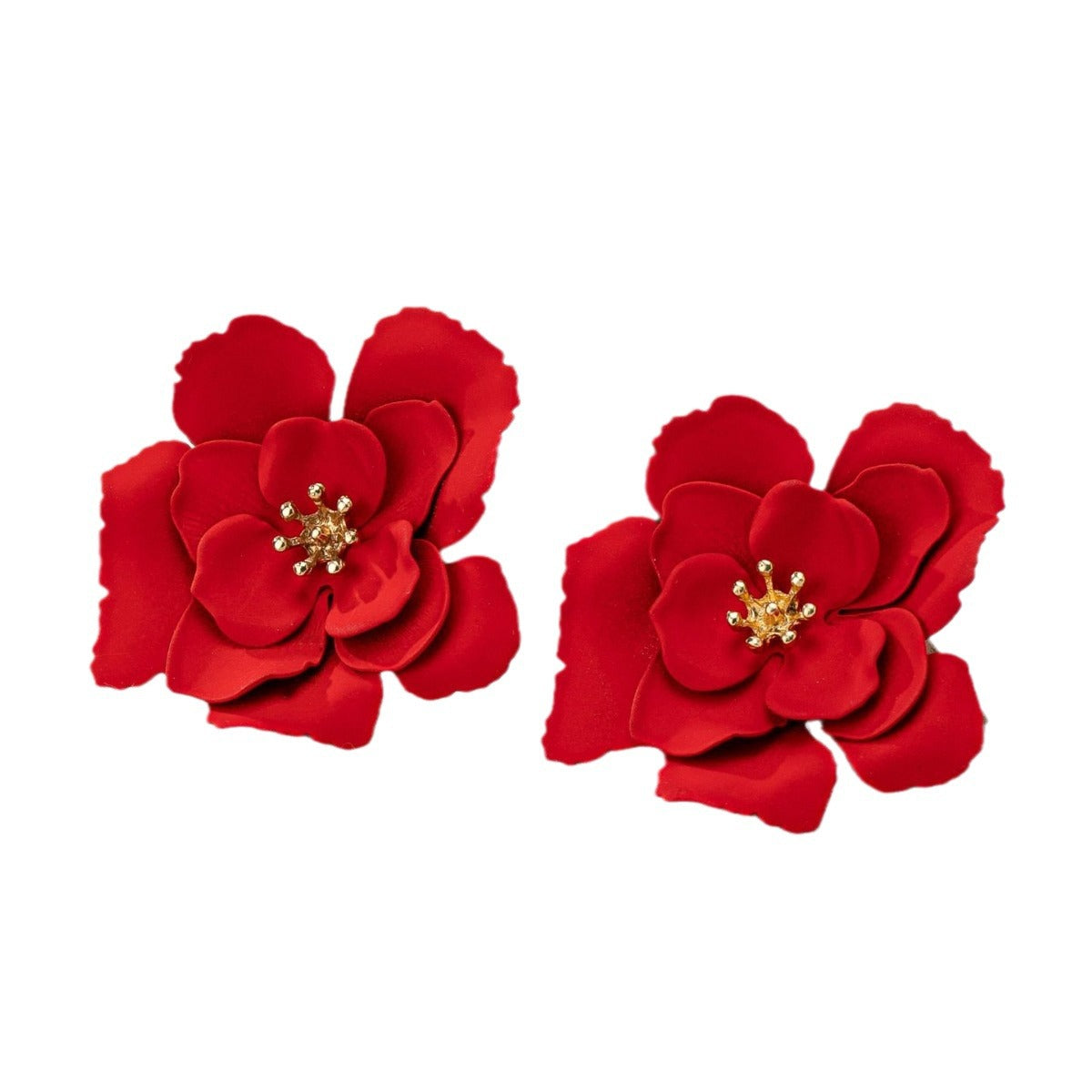 Of Fashionable High-grade Flower Personalized Temperamental Earrings