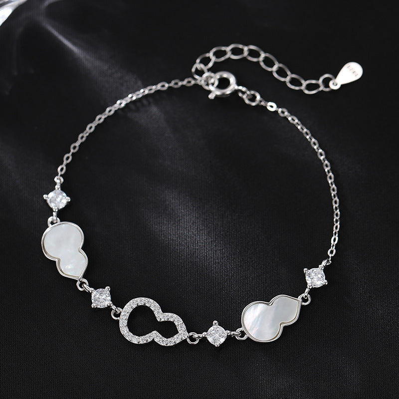 Women's Gourd Sterling Sier Light Luxury High-grade Temperament Bracelets