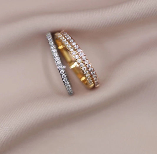 Gold Fashion Personality Starry Index Finger Tail Rings